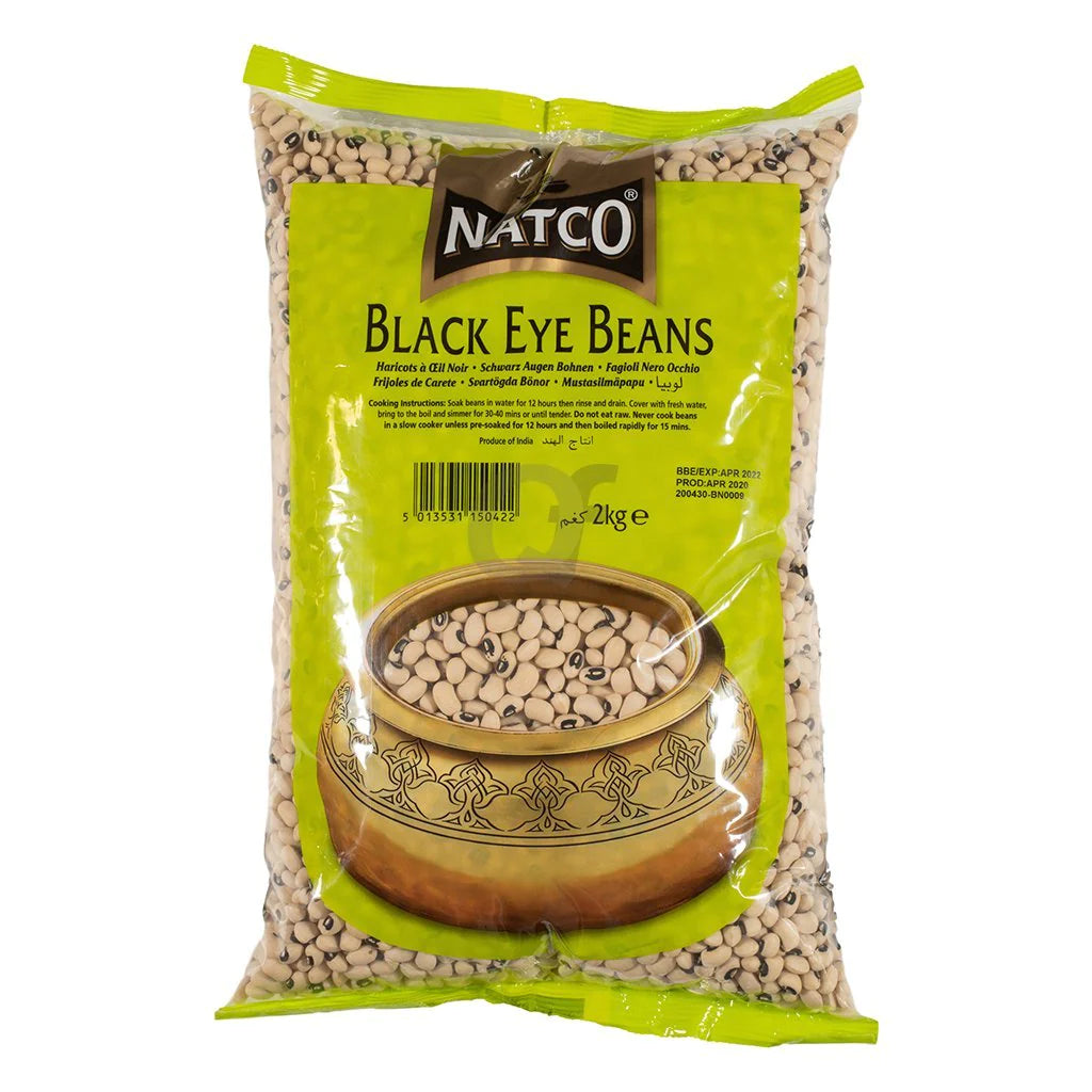 NATCO BLACK EYE BEANS 500G