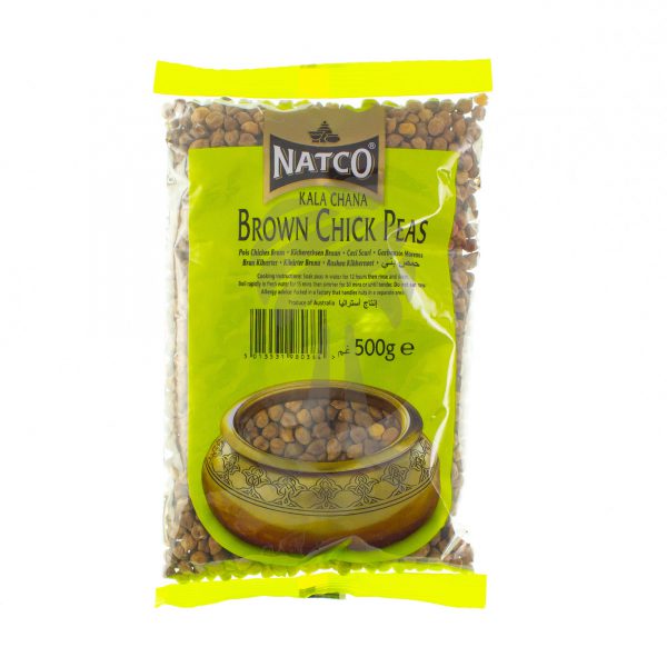 NATCO BROWN CHICKPEAS 500G