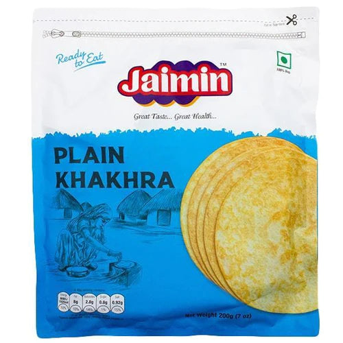 JAIMIN WHOLE WHEAT PLAIN KHAKHRA