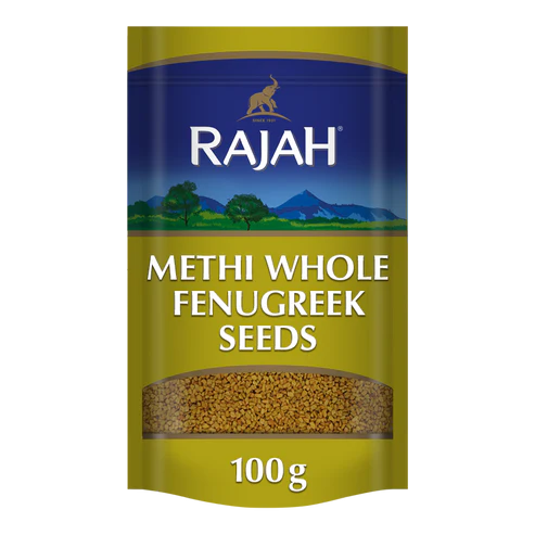 RAJAH METHI WHOLE FENUGREEK SEEDS 100GM