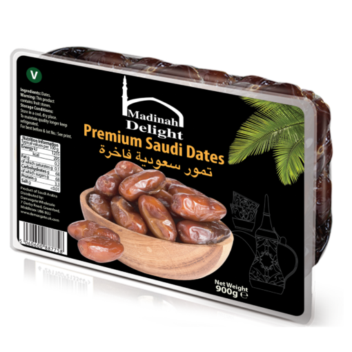 MADINAH DELIGHT PREMIUM SAUDI DATES 900GM