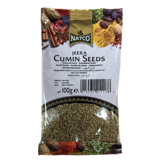 NATCO CUMIN SEEDS 100G