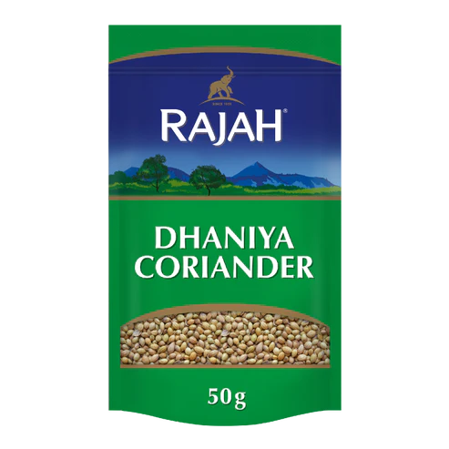 RAJAH WHOLE CORIANDER (DHANIYA) 50GM