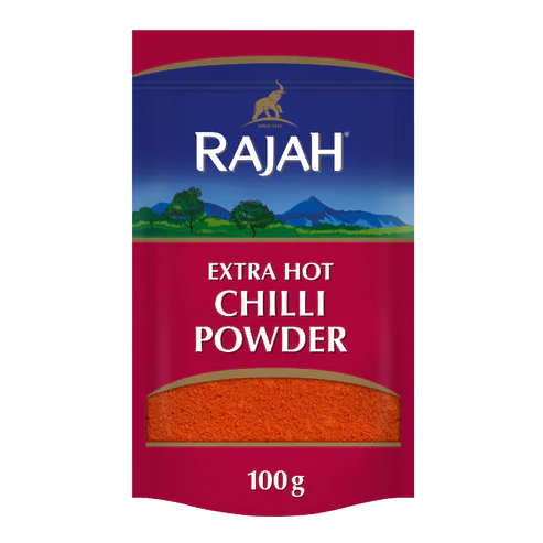 RAJAH EXTRA HOT CHILLI POWDER 100GM