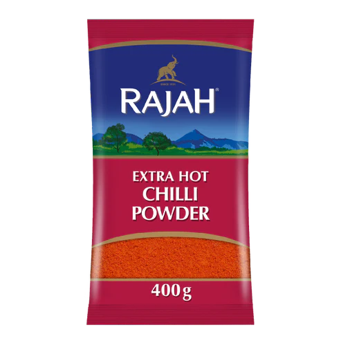 RAJAH EXTRA HOT CHILLI POWDER 400GM