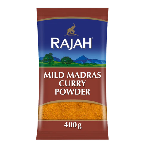 RAJAH MILD MADRAS CURRY 400GM